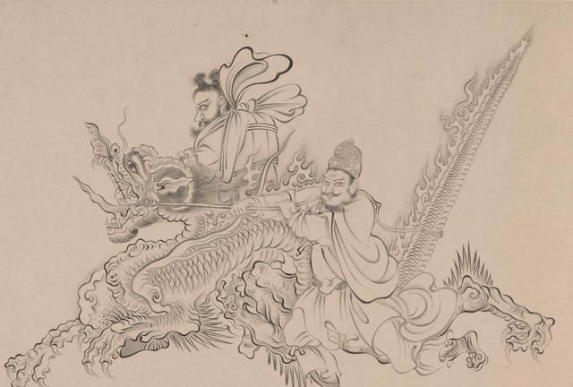 天王送子图以什么为教材