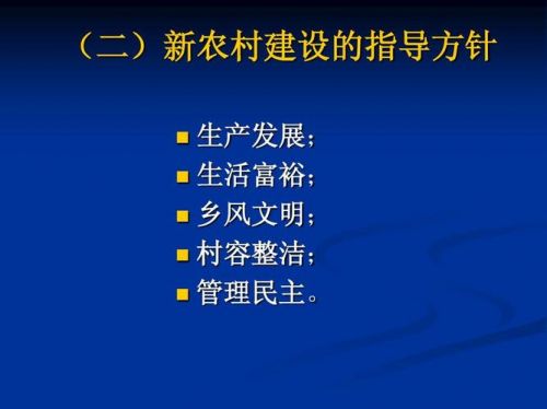 新农村建设的要求是什么(新农村建设申请报告书)-第1张图片-