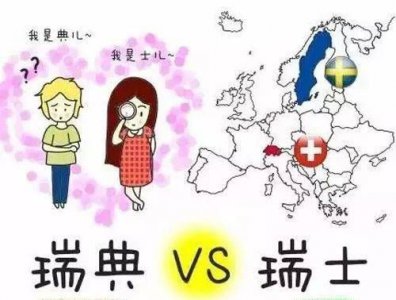 ​瑞士和瑞典，瑞士和瑞典地理位置？