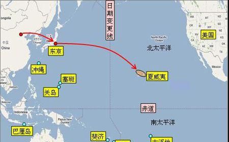 美国夏威夷在哪个位置地图