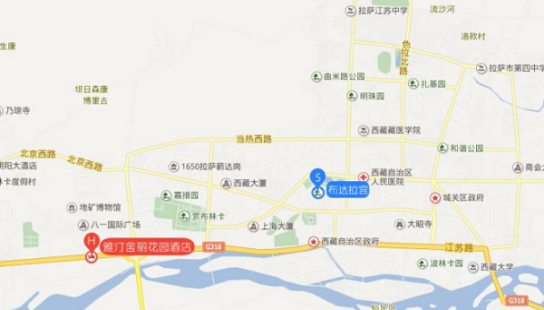 布达拉宫位于哪个城市,布达拉宫在哪个城市图2
