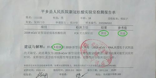 核酸检测阴性阳性是什么意思,新冠病毒阴性和阳性的区别是什么?
