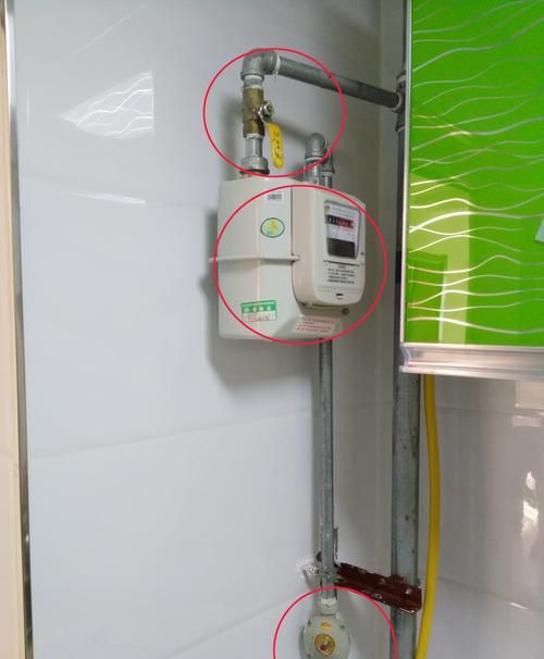 家用天然气气阀正确开关方法