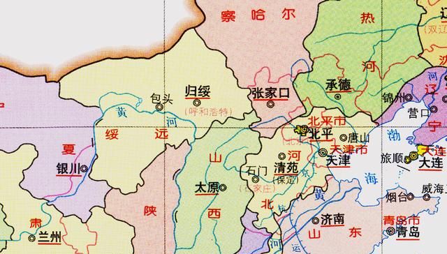 归化城是现在的哪里，归化是哪里的地名？图4
