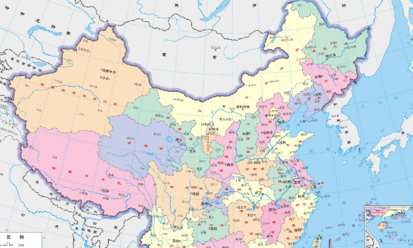 陆地面积最大的省,中国哪个省份面积最大图9