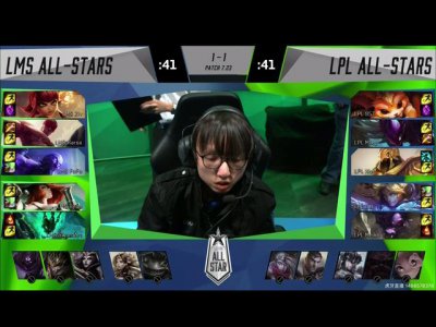 ​lol19年全明星赛合照（LOL全明星史上最长膀胱局）