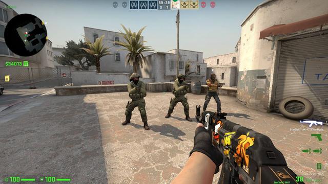 csgo准星最好用的（职业玩家都在用静态准星）(3)