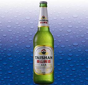 泰山啤酒天地爽绿瓶厂家