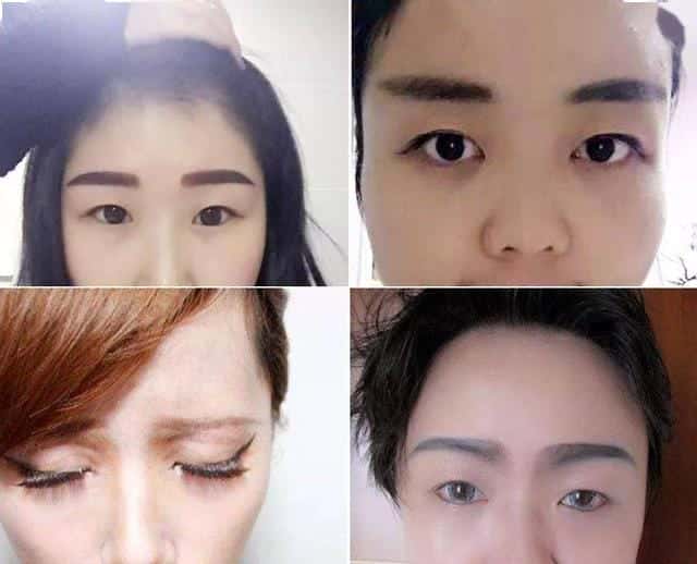 眉笔的那个线怎么拉（拉线眉笔怎么拉线图解）