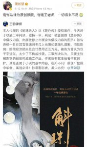 ​斛珠夫人诉楚乔传侵权成立 萧如瑟：一切来得不