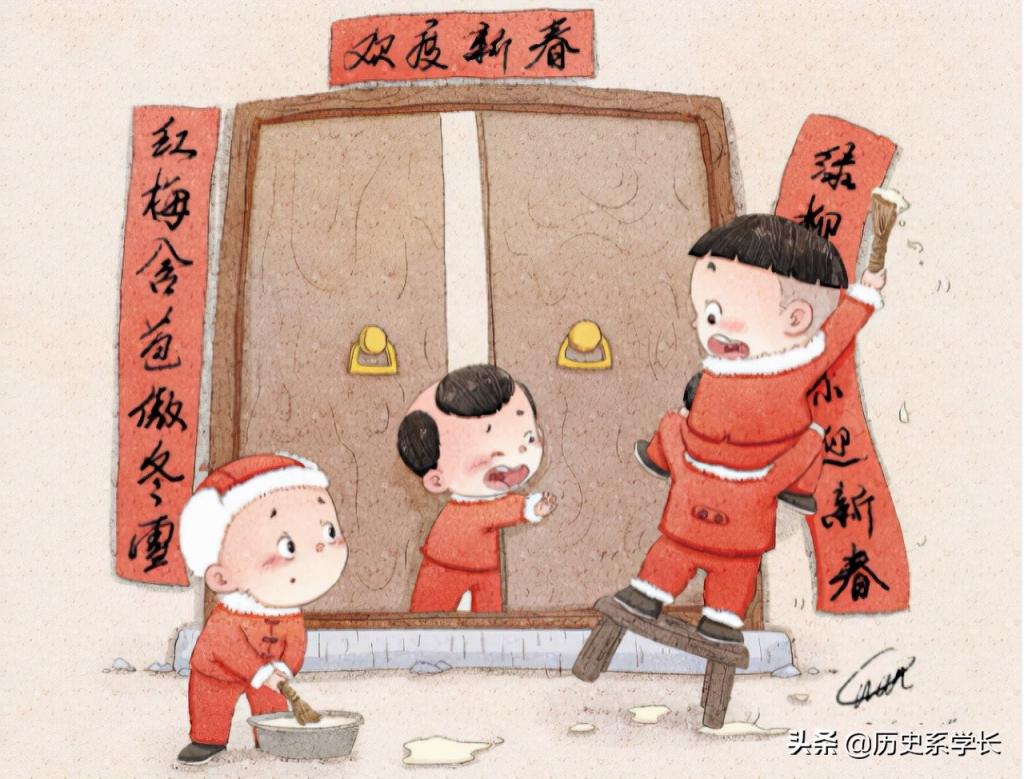 春联怎么贴才正确左右的小口诀(春联怎么贴才正确左右的小口诀富贵和平安)