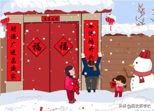 春联怎么贴才正确左右的小口诀(春联怎么贴才正确左右的小口诀富贵和平安)