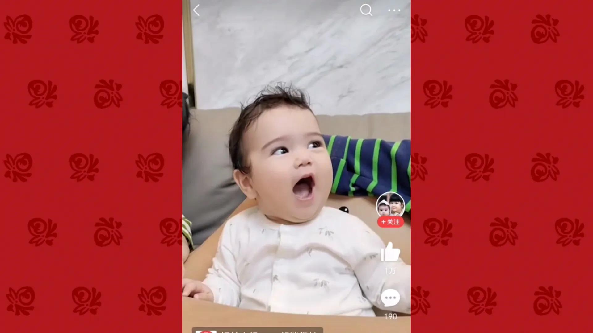 小妮娜太可爱，笑吧还会摇头晃脑撒娇！米娜看不惯，连环质问爷爷
