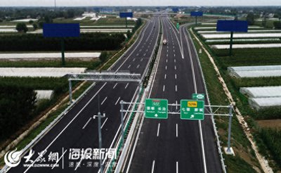 ​山东再添一条高速公路 青兰线东阿界至聊城段交工验收
