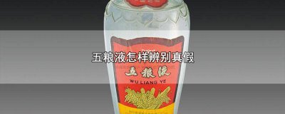 ​五粮液怎样鉴别真假?五粮液52度酒如何看真假? 五粮液怎样鉴别真假去哪里