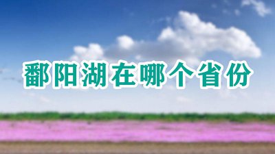​鄱阳湖在哪个省内 鄱阳湖在哪个地方哪个省