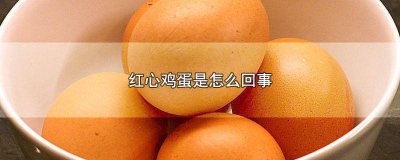 ​鸡蛋有红心的吗 为什么有的鸡蛋是红心有的是黄心