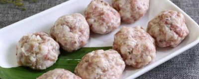 ​肉丸子用瘦肉还是肥肉 丸子汤用五花肉还是瘦肉