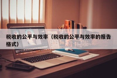 ​税收的公平与效率（税收的公平与效率的报告格式）