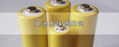 ​纽扣电池有保质期吗 扣式电池有保质期吗