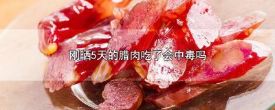 ​腊肉晒了6天可以吃吗有毒吗 腊肉晒了三天可以吃吗