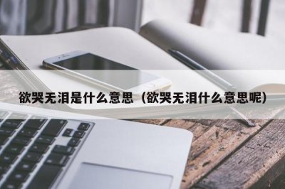 ​欲哭无泪是什么意思（欲哭无泪什么意思呢）