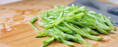 ​刀豆要不要焯水