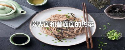 ​荞麦面与白面热量比较 荞麦面热量对比