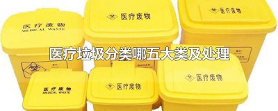 ​医疗垃圾分类包括哪些 医疗垃圾分类分几类