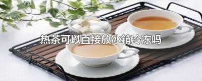​热茶可以直接放冰箱冷冻吗能放多久 热的茶能直接放冰箱吗
