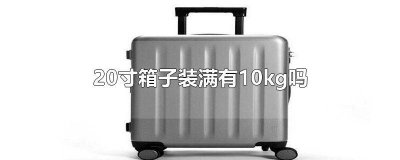 ​20寸行李箱10kg够用吗 20寸行李箱尺寸多少厘米