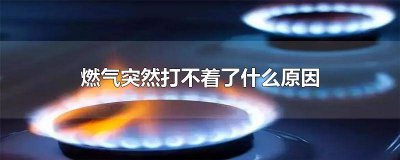 ​为什么燃气打不着了 打不着燃气怎么回事