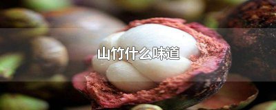 ​山竹什么味道的说说 山竹什么味道入囗及化