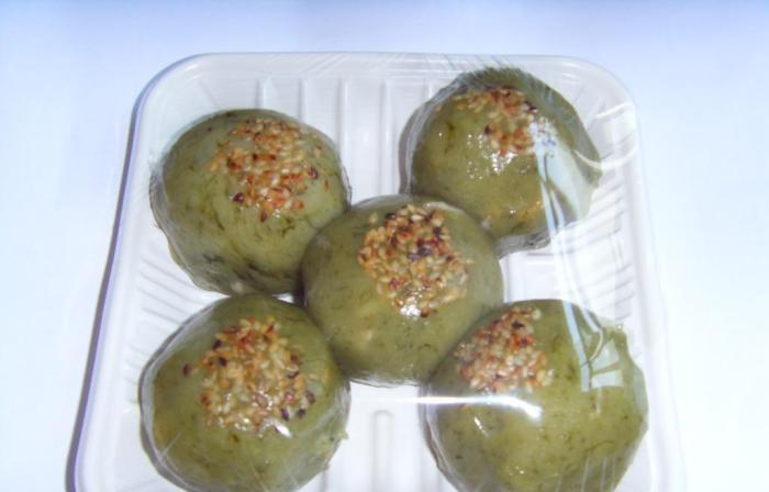 清明粿，鼠曲草粿，清明节才有的传统美食