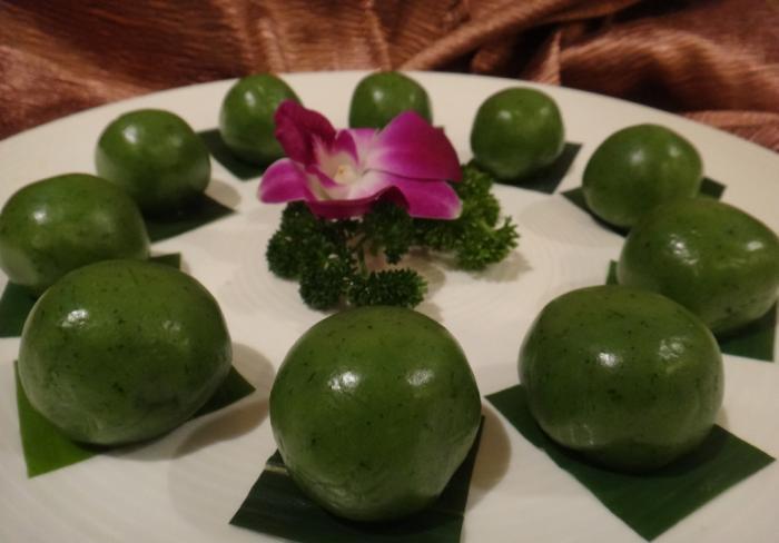 清明粿，鼠曲草粿，清明节才有的传统美食