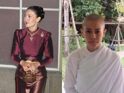 ​泰国曾经的最美王妃，如今剃发修行，扫地种菜，坎坷经历令人惋惜