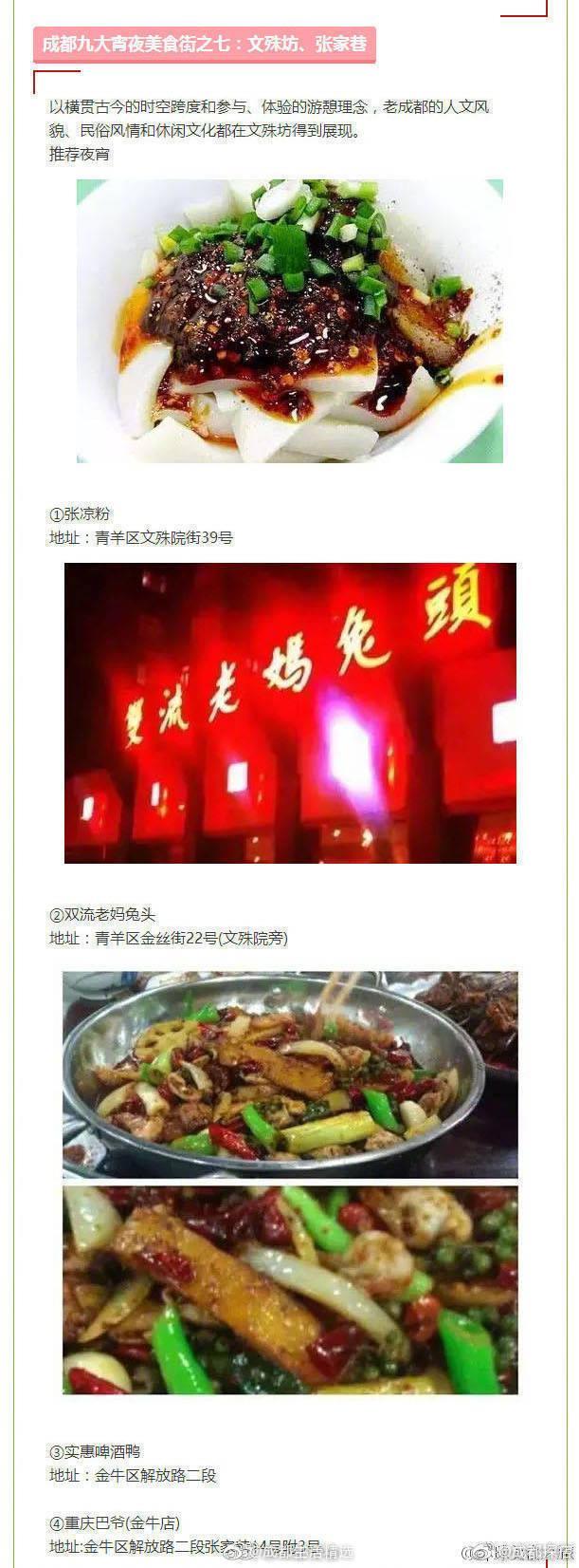 成都九大美食街攻略