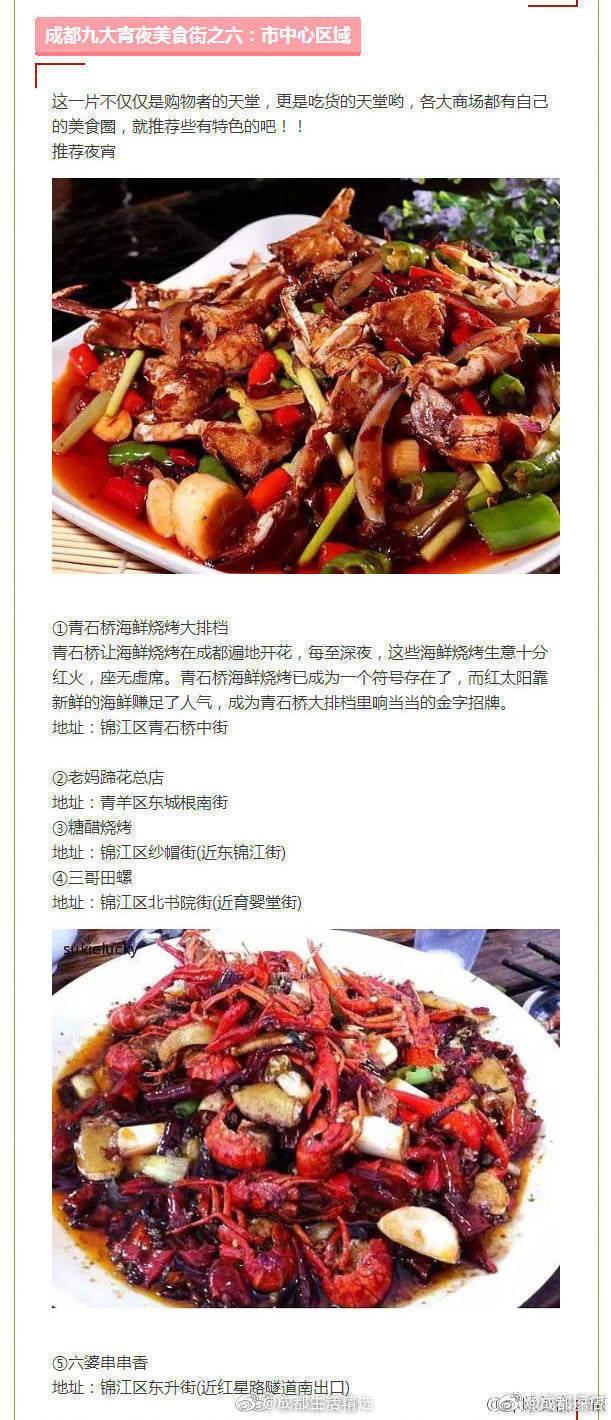 成都九大美食街攻略