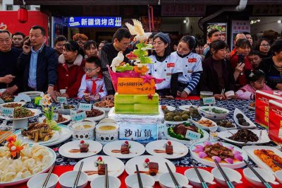 ​江西永新：美食大比拼 文旅强发展