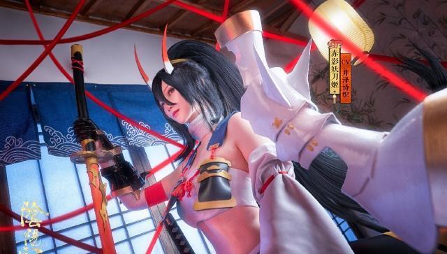 阴阳师：妖刀姬神级还原cos，长发及腰美如画，海报都没这么美