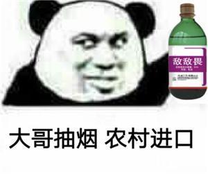 大哥抽烟套图表情包