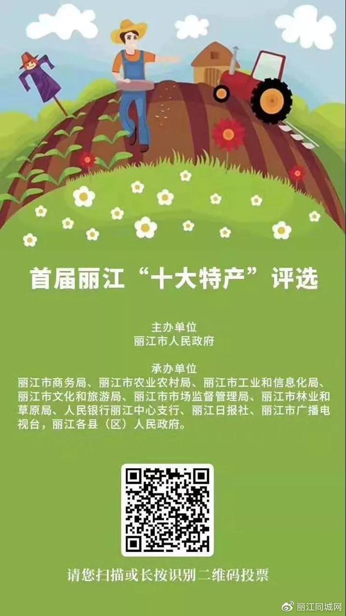动起手来！“丽江十大特产”等你投票啦！