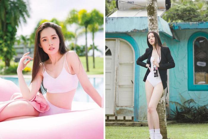 清纯玉女也只能靠拍摄大尺度写真来博眼球了，不过身材是真好啊