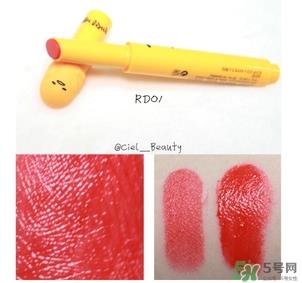 holika懒蛋蛋系列彩妆色号 holika懒蛋蛋彩妆试色
