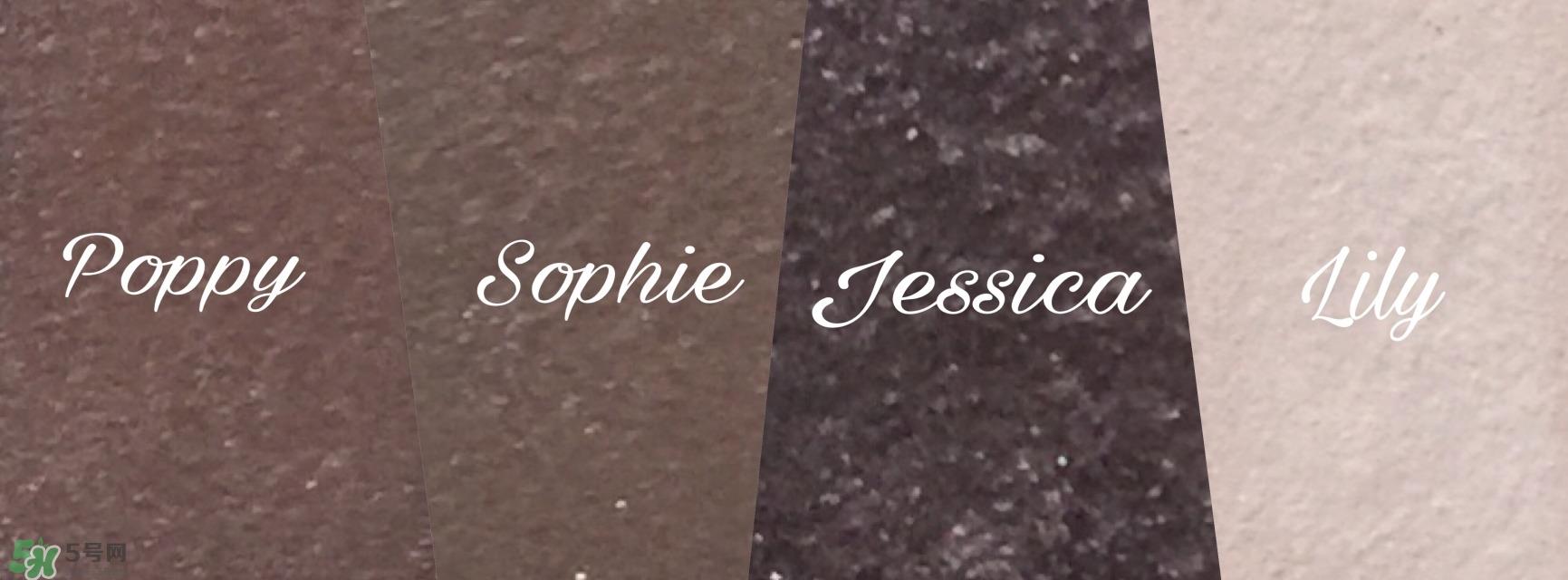 lottie london眼影怎么用,lottie london眼影试色