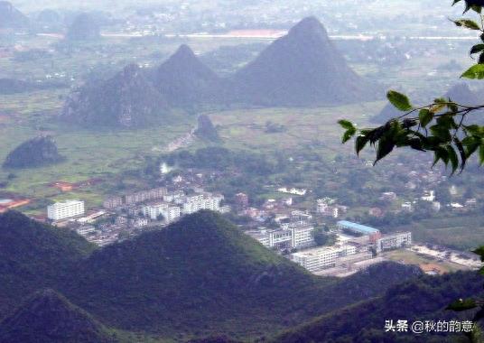 广西桂林尧山是桂林市最高山峰，国家4A级景区，主峰海拔909.3米
