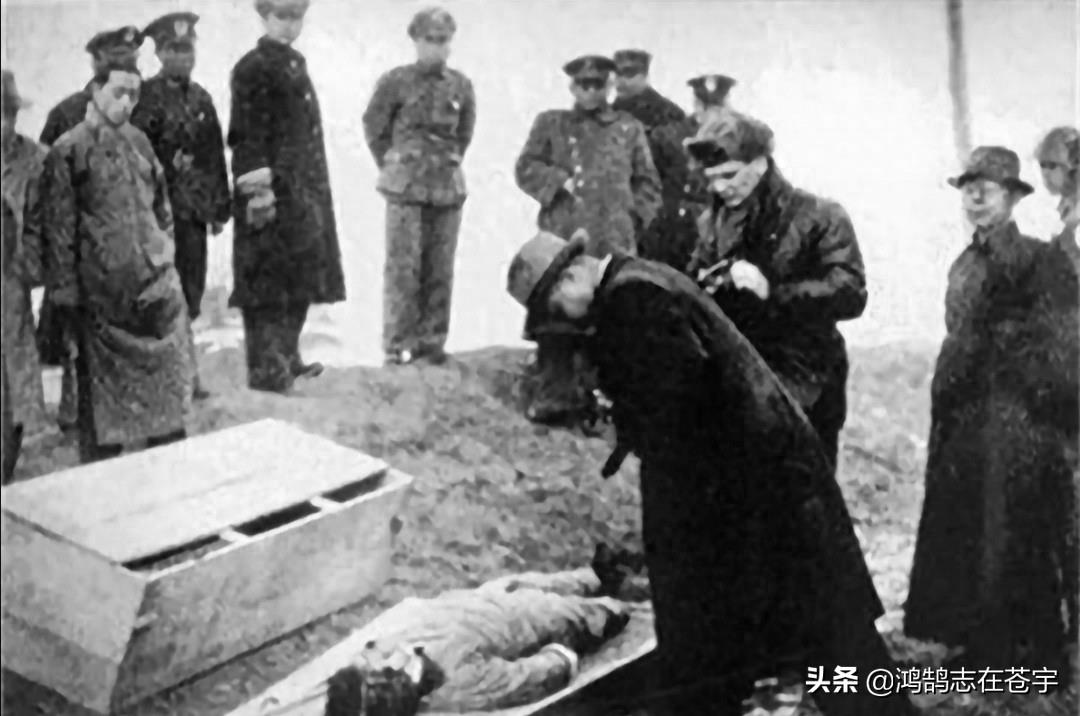 川岛芳子私房照，一副龅牙毫无姿色，枪决后记者蜂拥而上拍遗照