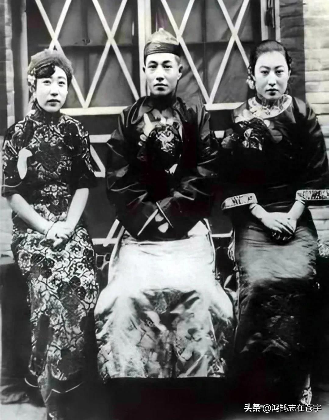 川岛芳子私房照，一副龅牙毫无姿色，枪决后记者蜂拥而上拍遗照