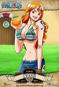 ​《海贼王》娜美百变穿衣风格，妩媚又不失活泼