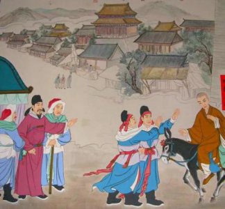 ​韩愈贾岛推敲的故事(贾岛推敲的故事20字)